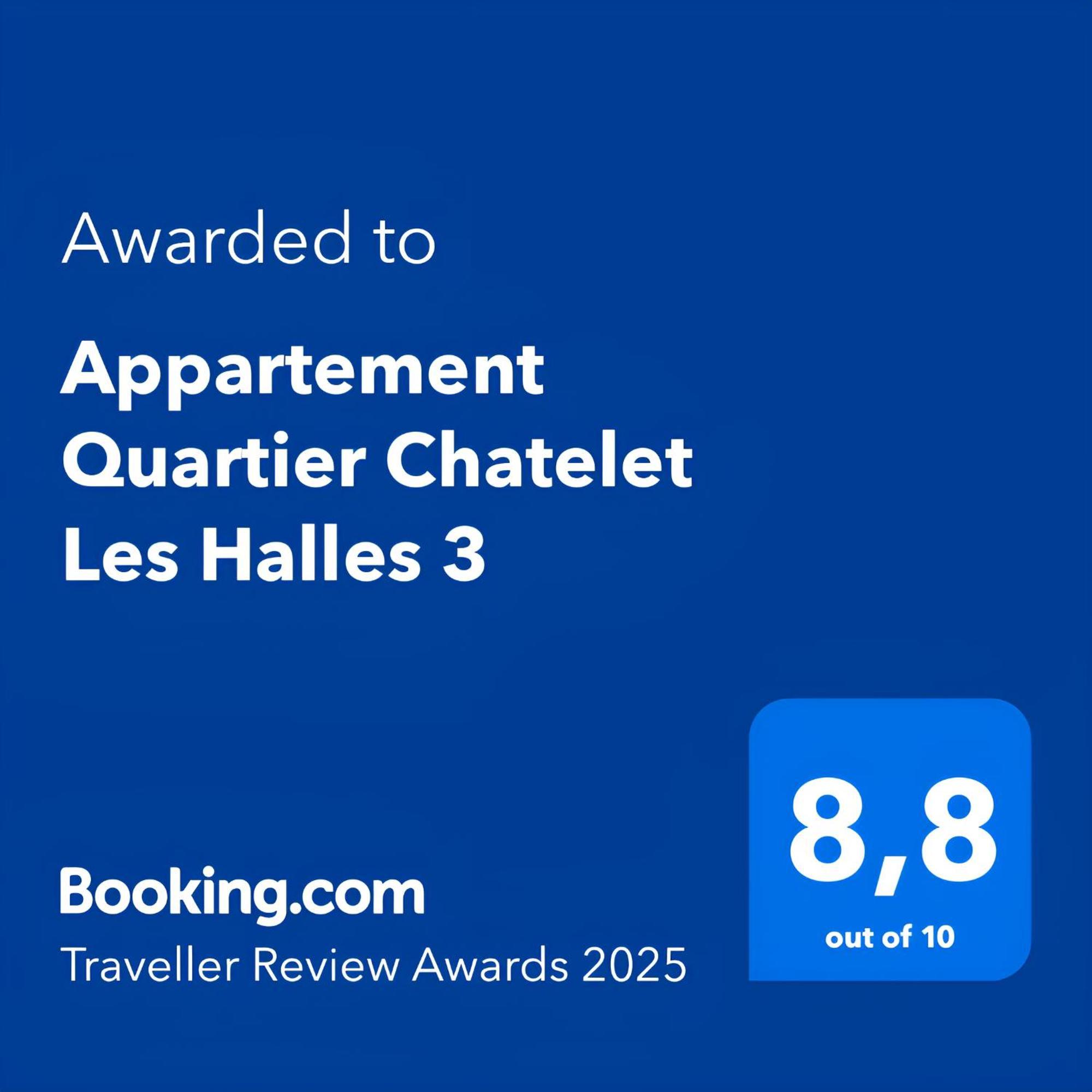 Appartement Quartier Chatelet Les Halles 3 Free Netflix Paris Dış mekan fotoğraf